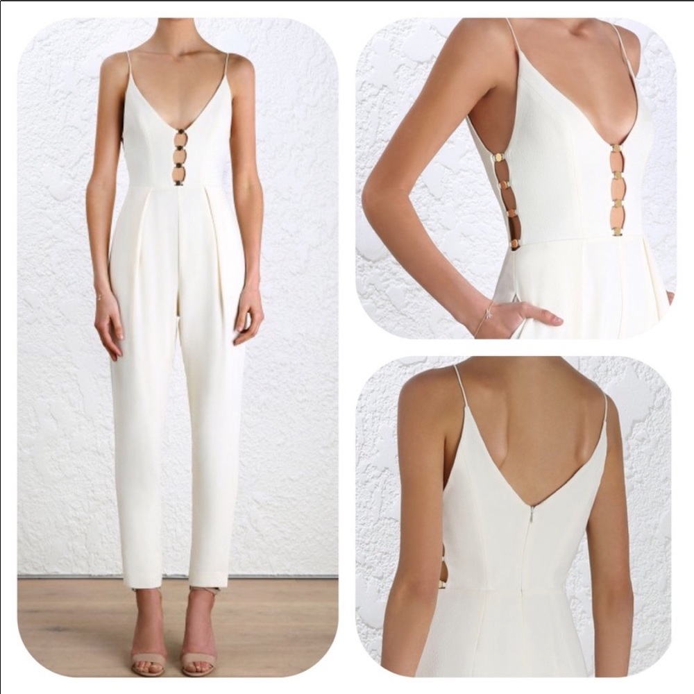 Zimmerman Crepe Link Jumpsuit (fits like Size 2)